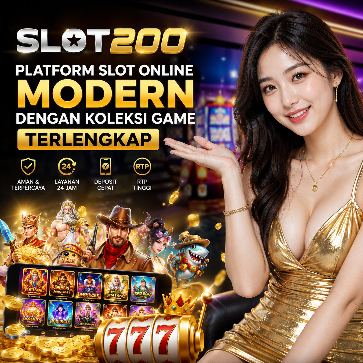 SLOT200 ⚡ Platform Slot Online Modern dengan Koleksi Game Terlengkap